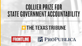 T-Squared: Texas Tribune and partners share Collier Prize for State Government Accountability