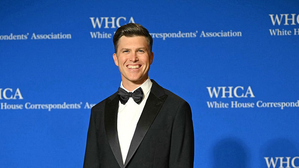 Colin Jost headlines White House Correspondents' Dinner with cocaine, O.J. Simpson jokes