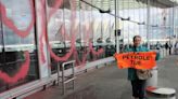 Anti-oil group glues hands to ground at Trudeau airport in third day of protests