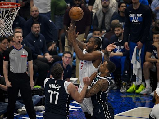 Clippers Kawhi Leonard May Miss Game 4 Against Dallas Mavericks Due to Knee Issues