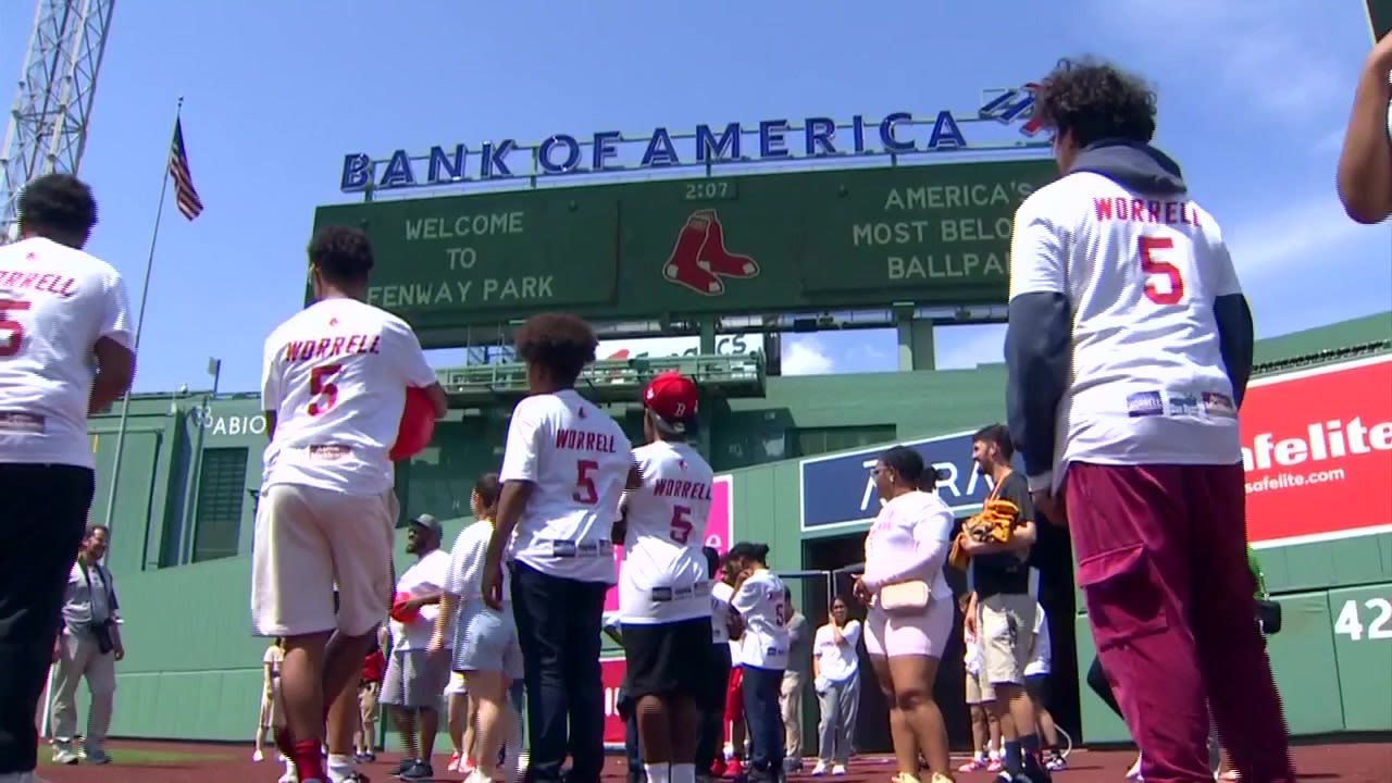 Boston middle school students play kickball with state reps at Fenway - Boston News, Weather, Sports | WHDH 7News
