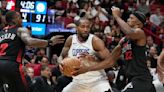 Kawhi Leonard aporta 25 puntos, Clippers se imponen 103-95 al Heat para su 25to triunfo en 30 juegos