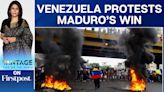 Thousands in Venezuela Protest Against Re-election of Nicolas Maduro