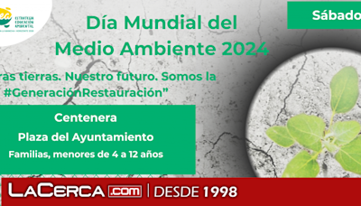 El Día Mundial del Medio Ambiente se celebrará en Centenera con una jornada de actividades de educación ambiental para familias con menores