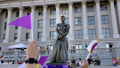 The Martha Hughes Cannon statue installation will have to wait a little longer