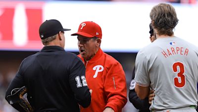 Phillies and Giants Clear Benches After Bryce Harper Was Almost Hit Twice