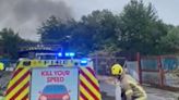 Firefighters battle blaze at former Birmingham Wheels track to save future Blues ground
