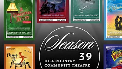 Hill Country Community Theatre Unveils 39th Season Lineup