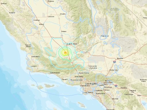 加州拉蒙特附近發生5.2級地震 1小時內30次餘震 大片地區受影響