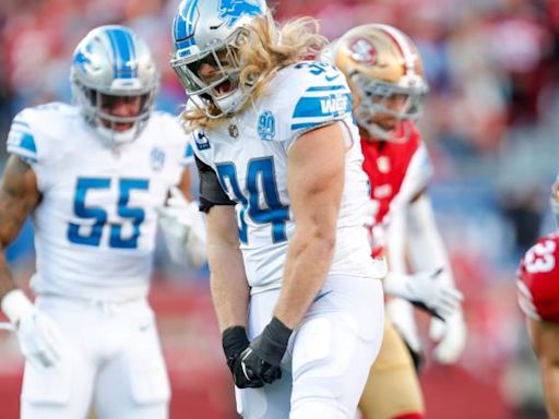 Detroit Lions LB Alex Anzalone reveals unlikely source of face injury | Sporting News