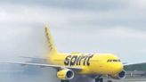 Spirit Airlines flight briefly catches fire at Atlanta airport, no injuries reported