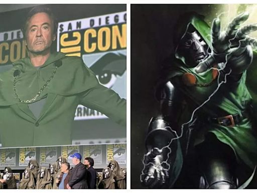 ...star Robert Downey Jr RETURNING to Marvel Cinematic Universe as villain Doctor Doom in 'Avengers: Doomsday' and 'Avengers: Secret Wars- WATCH...