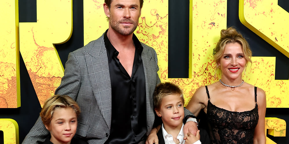 Chris Hemsworth Brings Wife Elsa Pataky & Twin Sons to ‘Furiosa: A Mad Max Saga’ Premiere!
