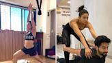 Get inspired by Malaika Arora, Rakul Preet Singh and Jackky Bhagnani’s yoga sessions