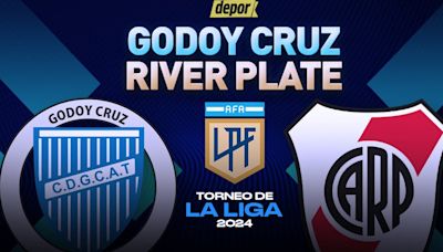 River vs Godoy Cruz EN VIVO vía ESPN y TNT Sports: hora y canales por Torneo de la Liga