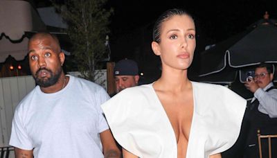 Esposa de Kanye West en West Hollywood ¡con su escote más atrevido!