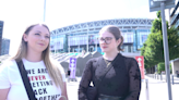 ‘A party with all your best friends’: Fans queue for Taylor Swift’s Wembley gig