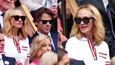 Julia Roberts Channels the Tenniscore Trend in Gucci Polo Dress at Wimbledon 2024 Men’s Final with Husband Daniel Moder