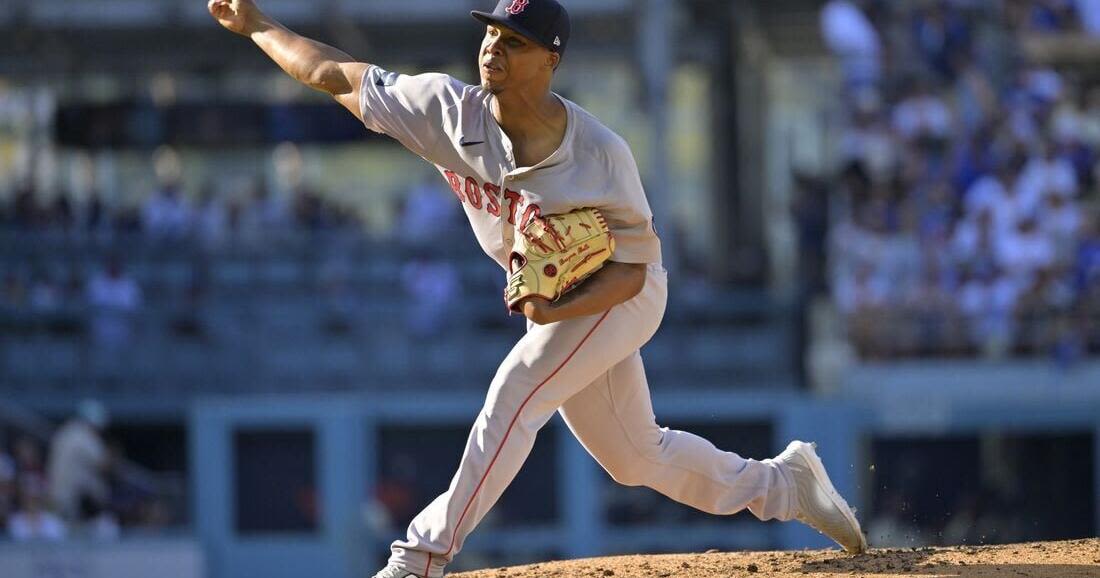 MLB: Boston Red Sox at Los Angeles Dodgers