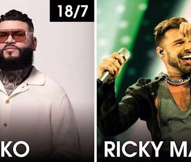 Ricky Martin vuelve a Starlite el 25 de julio y Farruko actuará por primera vez el día 18