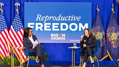 ‘Ovaries!’ Kamala Harris and Abbott Elementary’s Sheryl Lee Ralph discuss reproductive rights in Montgomery County