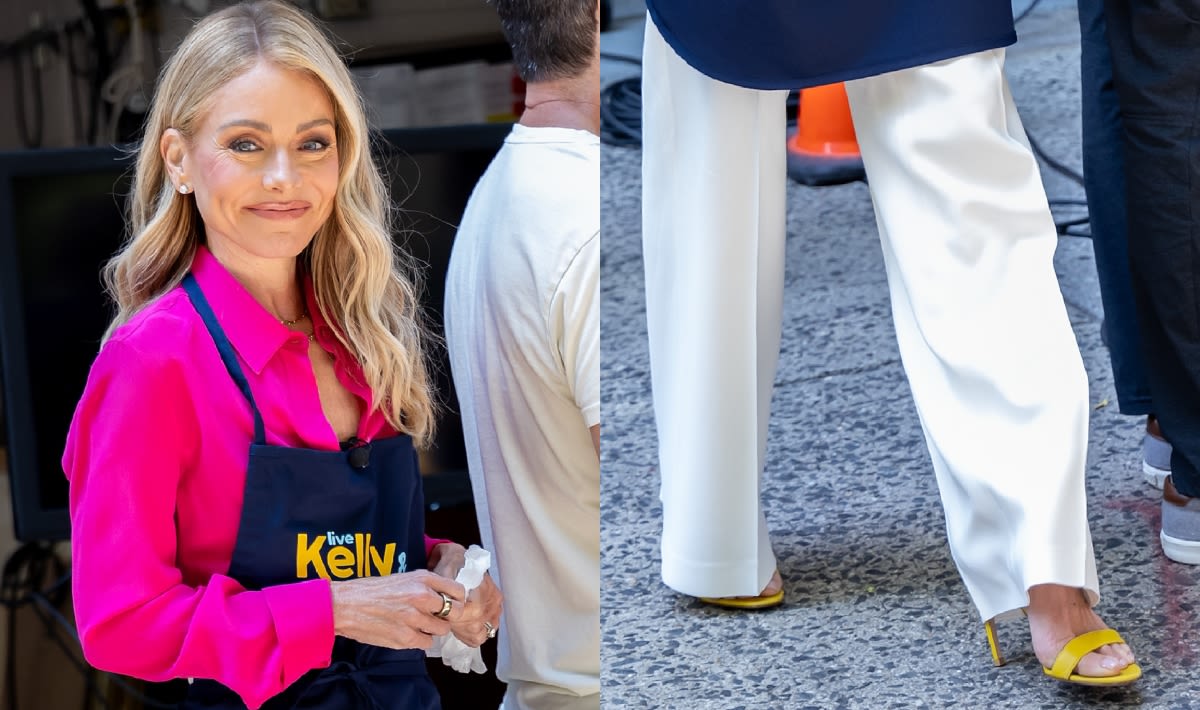 Kelly Ripa Dons Yellow Heels for Summer Grilling Segment — Here’s Why Vibrant Heels Are the Must-Have Shoe of Summer