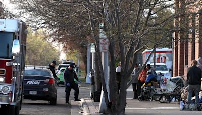 Photo: Stabbing at St. Vincent de Paul Monday morning