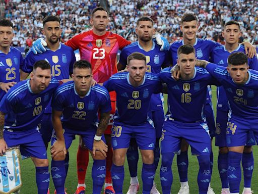 Estos son los dorsales de la Selección Argentina para la Copa América 2024