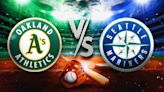 Athletics vs. Mariners prediction, odds, pick