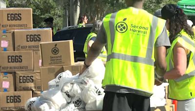 ‘Wish we could do more’: Second Harvest of the Big Bend feeds 1,000 households, turns away hundreds