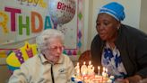 Original Framingham Heart Study participant Agnes DeCenzo celebrates her 105th birthday