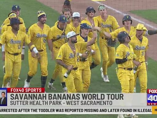 Savannah Bananas bring “Banana Ball” back to Sacramento