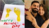 Virat Kohli reacts as Anushka Sharma shares Team India star's footprint in heartwarming father's day post