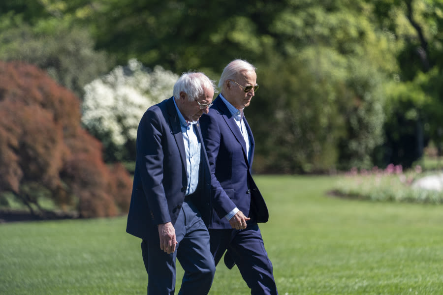 Bernie Sanders says Gaza may be Joe Biden’s Vietnam. But he’s ready to battle for Biden over Trump