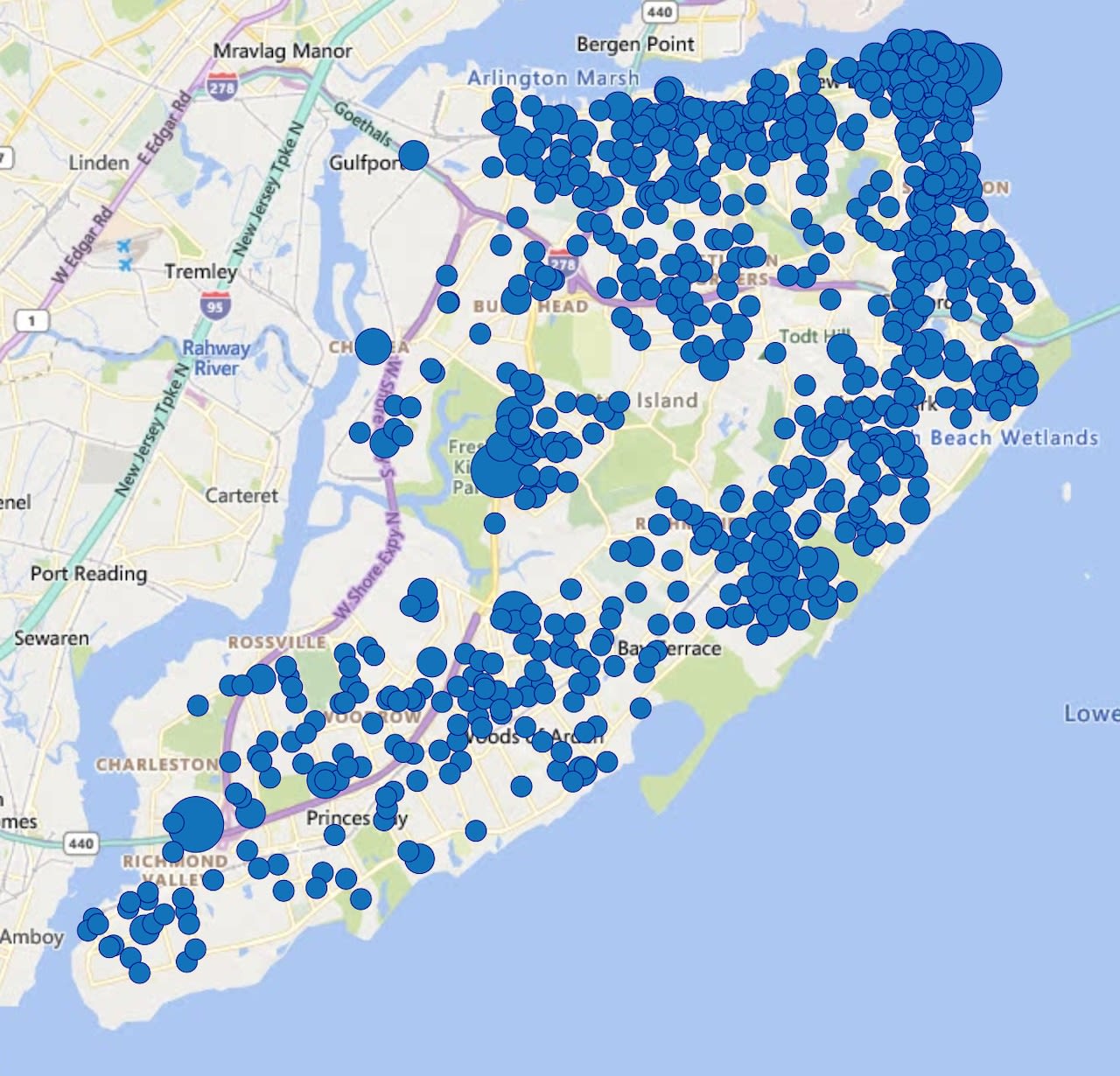 What are Staten Island’s crime stats like through first quarter of 2024?