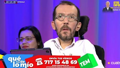 Pablo Echenique cuenta su encuentro con la reina Letizia que casi acaba en accidente: “Me asusté un montón”