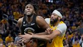 NBA playoffs: Anthony Davis steps up on both ends to help Lakers steal home-court advantage from Warriors