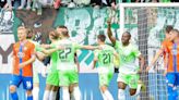 Klassenerhalt ganz nah: Wolfsburg ohne Mühe gegen Darmstadt