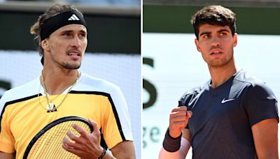 Carlos Alcaraz y Alexander Zverev definirán el campeón del Roland Garros 2024