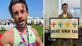 Gay actor Jonathan Bailey runs half marathon raising thousands for LGBTQ+ youth