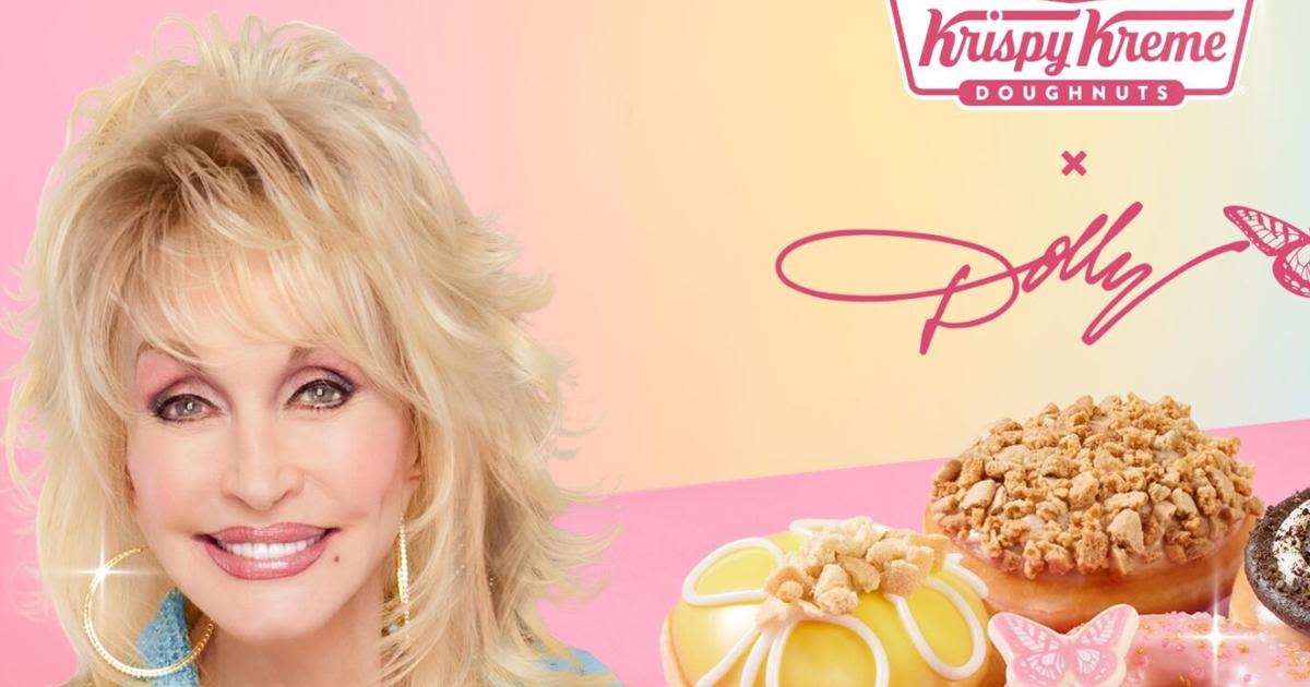 Krispy Kreme launches Dolly Parton-inspired doughnut flavors