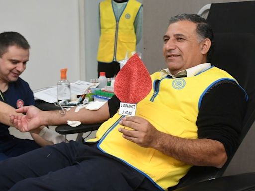 Más de 20 voluntarios donaron sangre para el banco del hospital Cullen