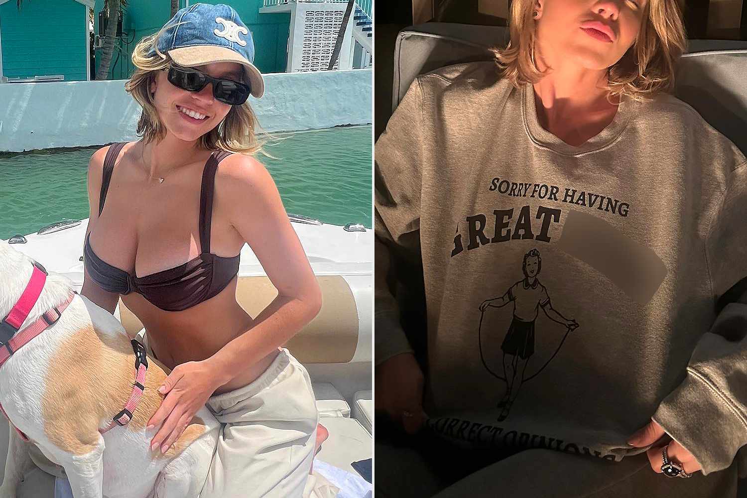 Sydney Sweeney Jokes That She’s Sorry for Having ‘Great’ Boobs During Mexico Vacation