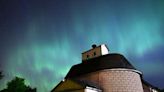 Solar storm creates majestic display of Northern Lights over the suburbs
