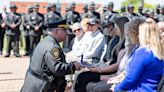 Pa. trooper killed in 2023 shootout honored at state police memorial ceremony