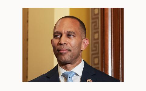 Amid internal tensions, Jeffries says his position hasn’t changed, Biden is ‘our nominee’