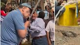 Rafael López Aliaga inaugura pilones en SJL: “Esta agua sí es potable, no como la cochinada de agua de Sedapal”