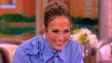 “The View” censors Jennifer Lopez's response about self-funding new movie