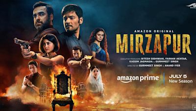 'Mirzapur Season 3' to stream from 5 July, Ritesh Sidhwani and Farhan Akhtar’s Excel Media and Entertainment announce the premiere date