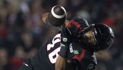 SPECIAL EFFORT: Dutchman Vrede supplies Redblacks coverage team with plenty of pop